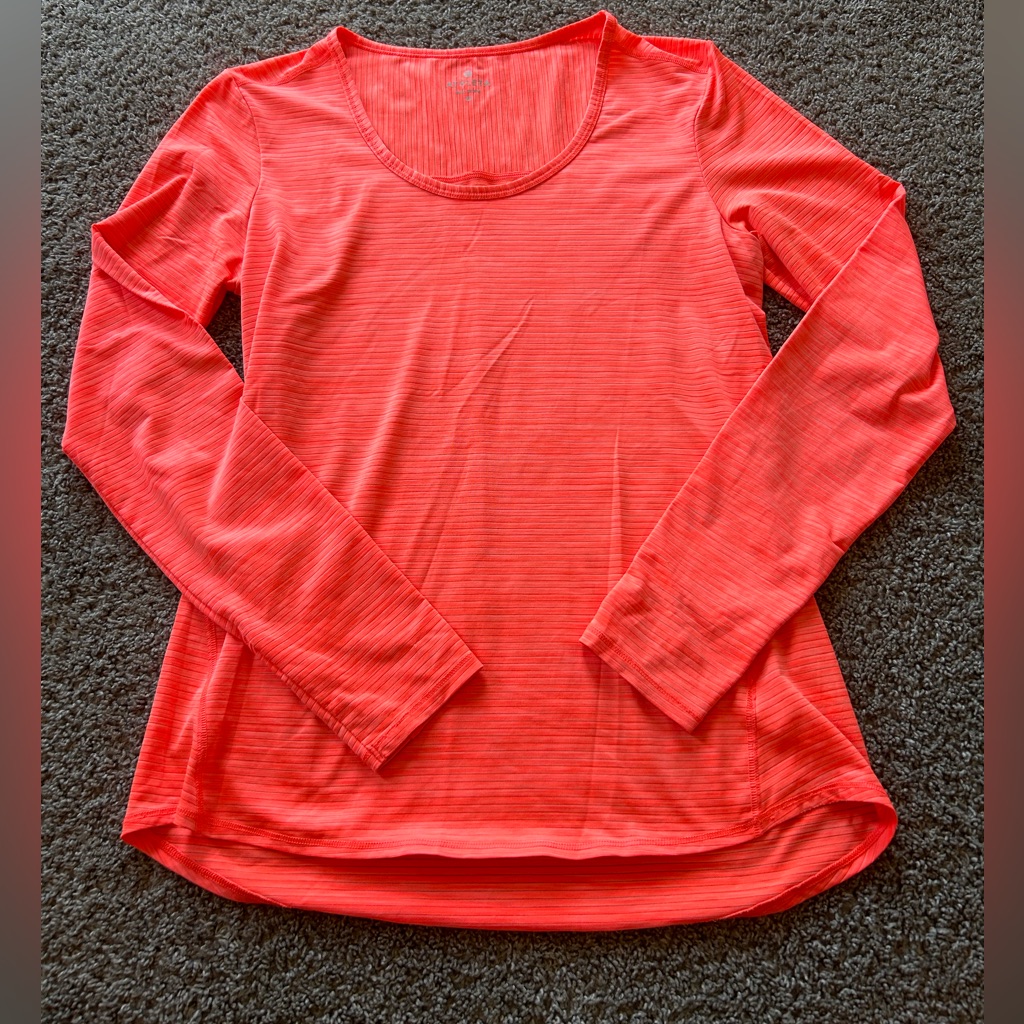 Athleta Orange Long Sleeve | Size M